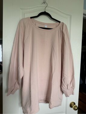 Old Navy Blush Pink Women's Pullover Sweatshirt